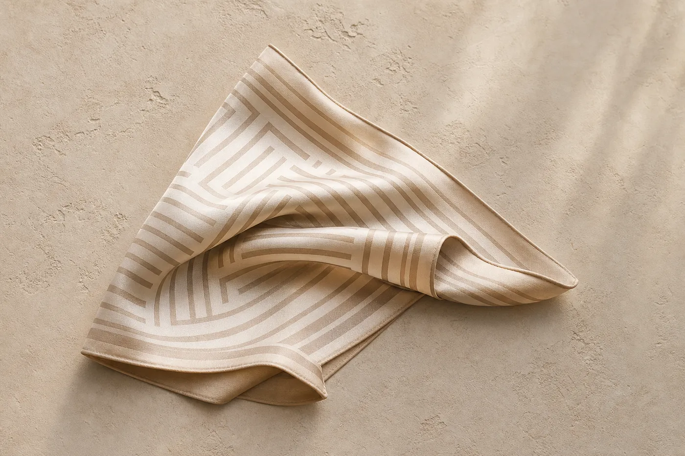 Mini Foulard Carré Soie Touch Muse