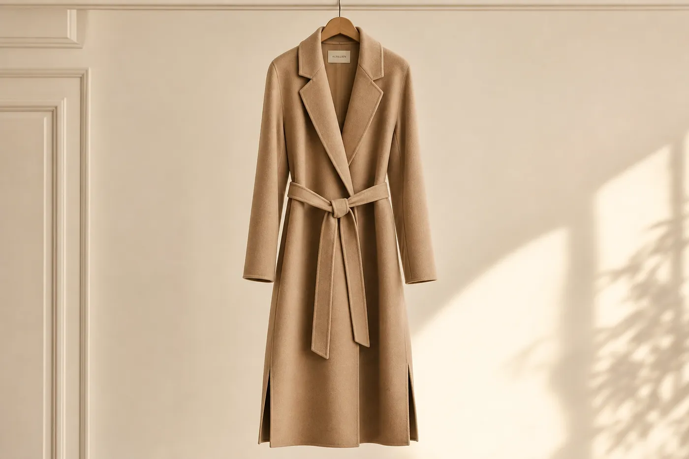 Iconique Manteau Long Ceinturé