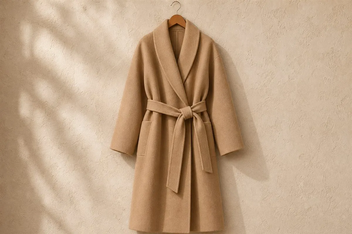 Manteau Peignoir Oversize Ceinturé N°23